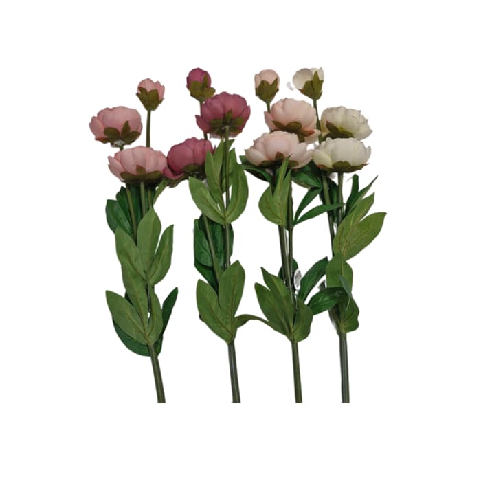 شاخه گل مصنوعی پیونی