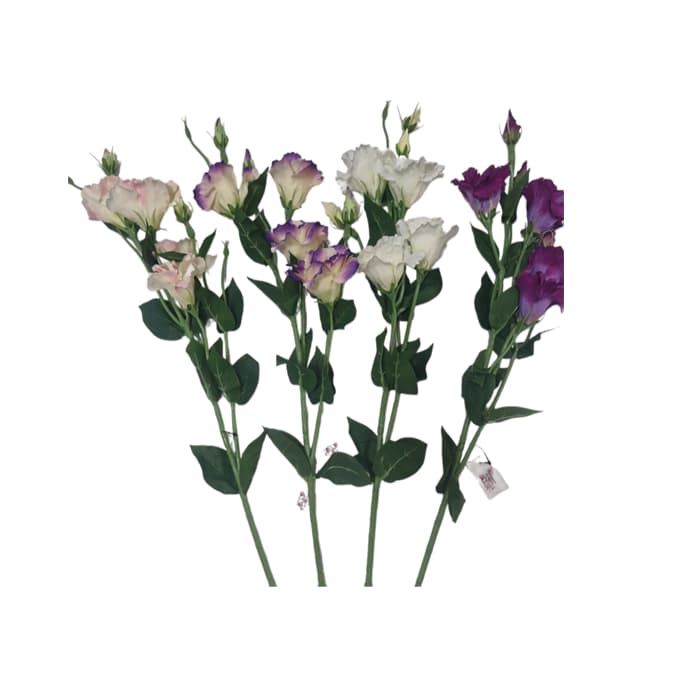 شاخه گل مصنوعی لیسیانتوس
