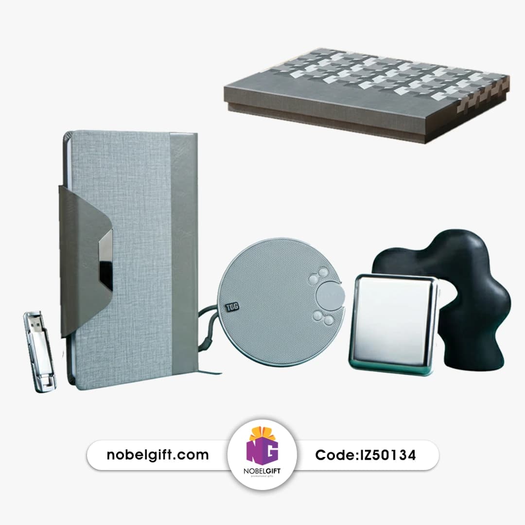 ست هدیه مدیریتی سیلور مدرن کد IZ50134