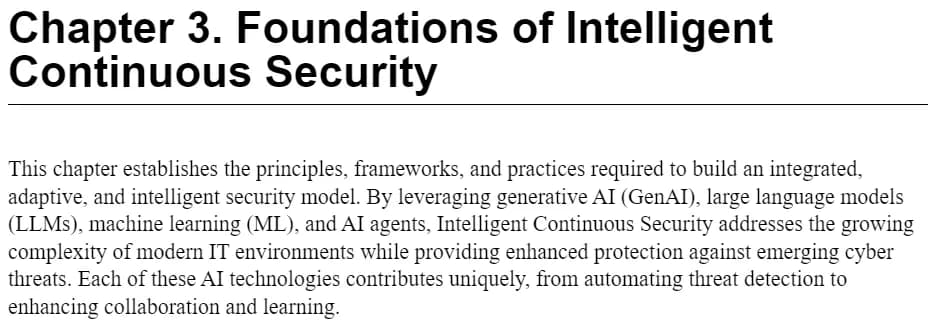 کتاب Intelligent Continuous Security — تصویر ۲