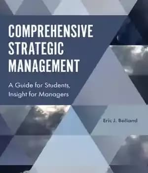 دانلود کتاب Comprehensive Strategic Management: a Guide for Students, Insight for Managers – مدیریت جامع استراتژیک: راهنمای دانشجویان ، بینش…
