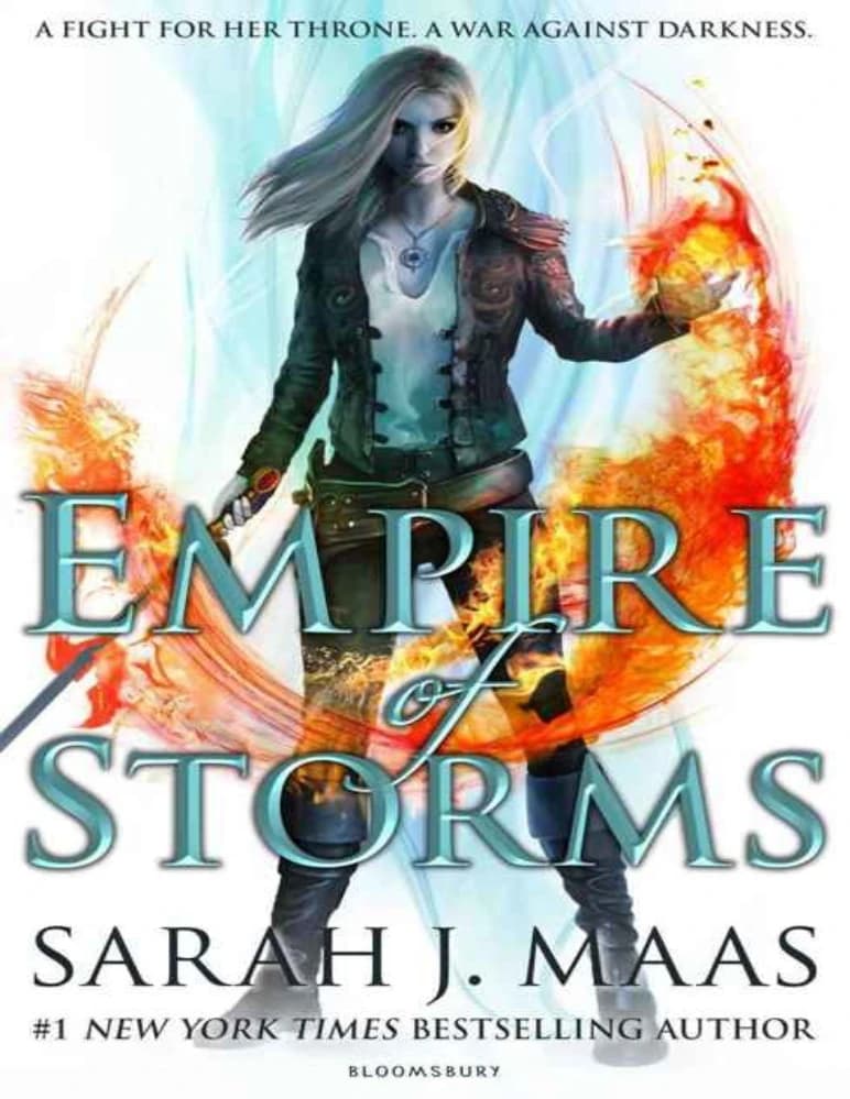 کتاب امپراتوری طوفان‌ها (Empire of Storms) نسخه انگلیسی PDF | سارا جی. ماس