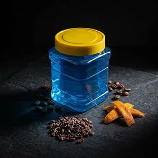 جار یک کیلویی مربع با درب دهانه 88 (ک)