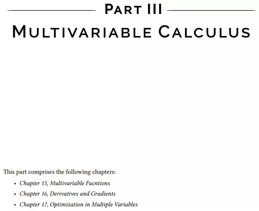 کتاب Mathematics of Machine Learning — تصویر ۳