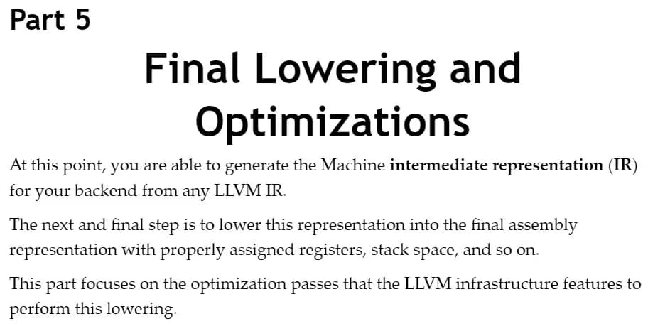 کتاب LLVM Code Generation — تصویر ۴