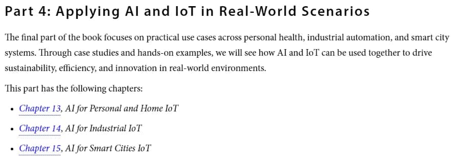 کتاب ​Hands-On Artificial Intelligence for IoT — تصویر ۵
