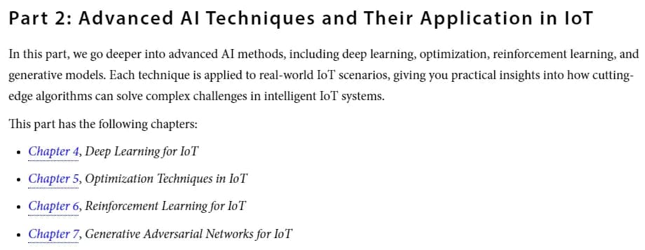 کتاب ​Hands-On Artificial Intelligence for IoT — تصویر ۳
