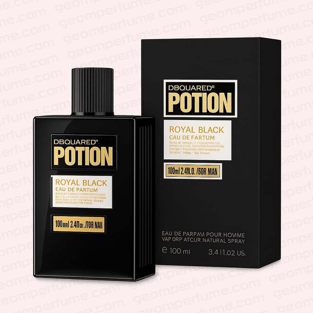 عطر ادکلن دسکوارد پوشن رویال بلک مشکی — تصویر ۲