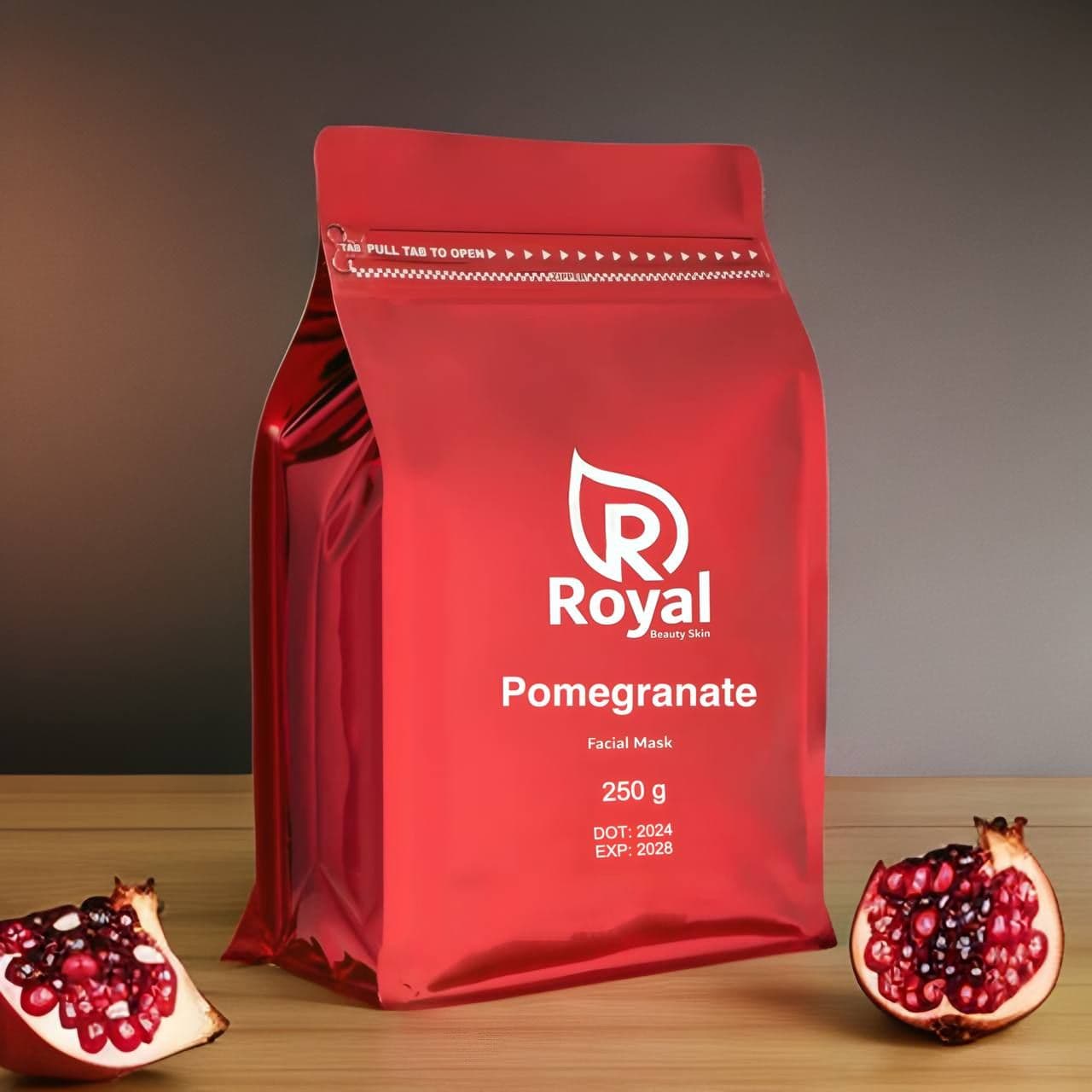 ماسک لاتکسی انار رویال حجم 250 گرم — تصویر ۲