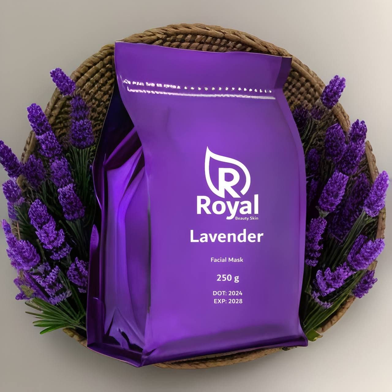 ماسک لاتکسی لوندر رویال حجم 250 گرم — تصویر ۵