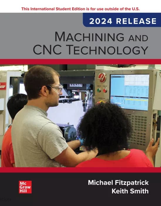 کتاب Machining and CNC Technology