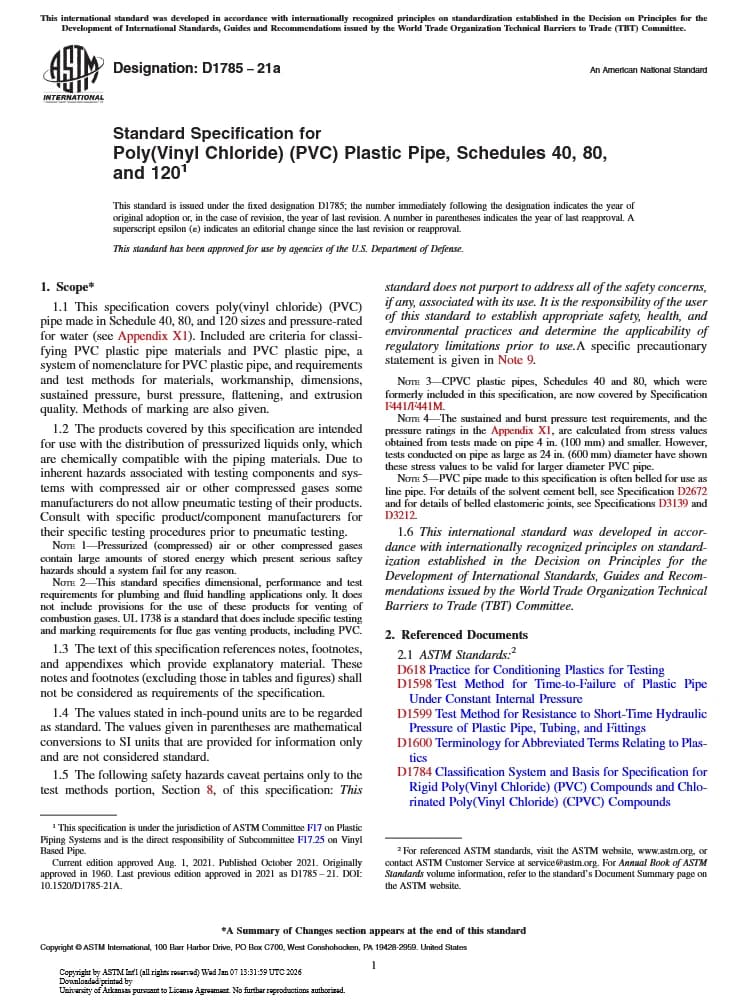 D1785-21a استاندارد نسخه PDF انگلیسی
