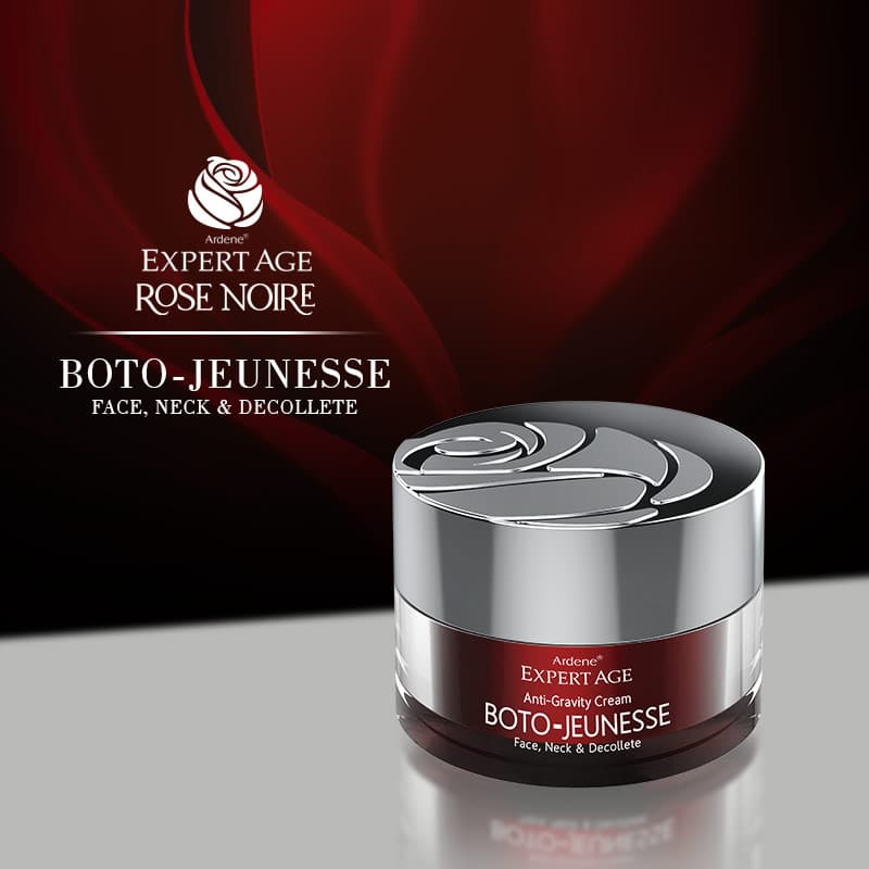 کرم ضد افتادگی قوی صورت، گردن و دکلته شبه بوتاکس آردن اکسپرتیج Rose Noire Boto Jeunesse