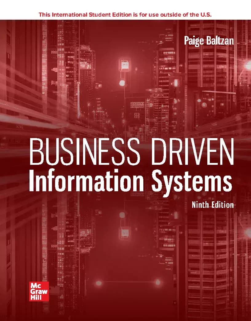 کتاب Business Driven Information Systems