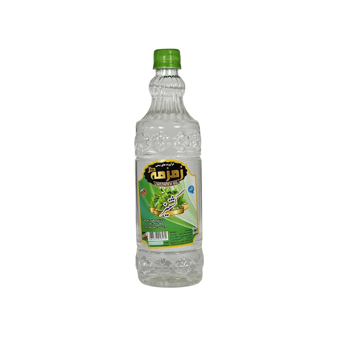 عرق گشنیز 1 لیتری زمزمه کاشان