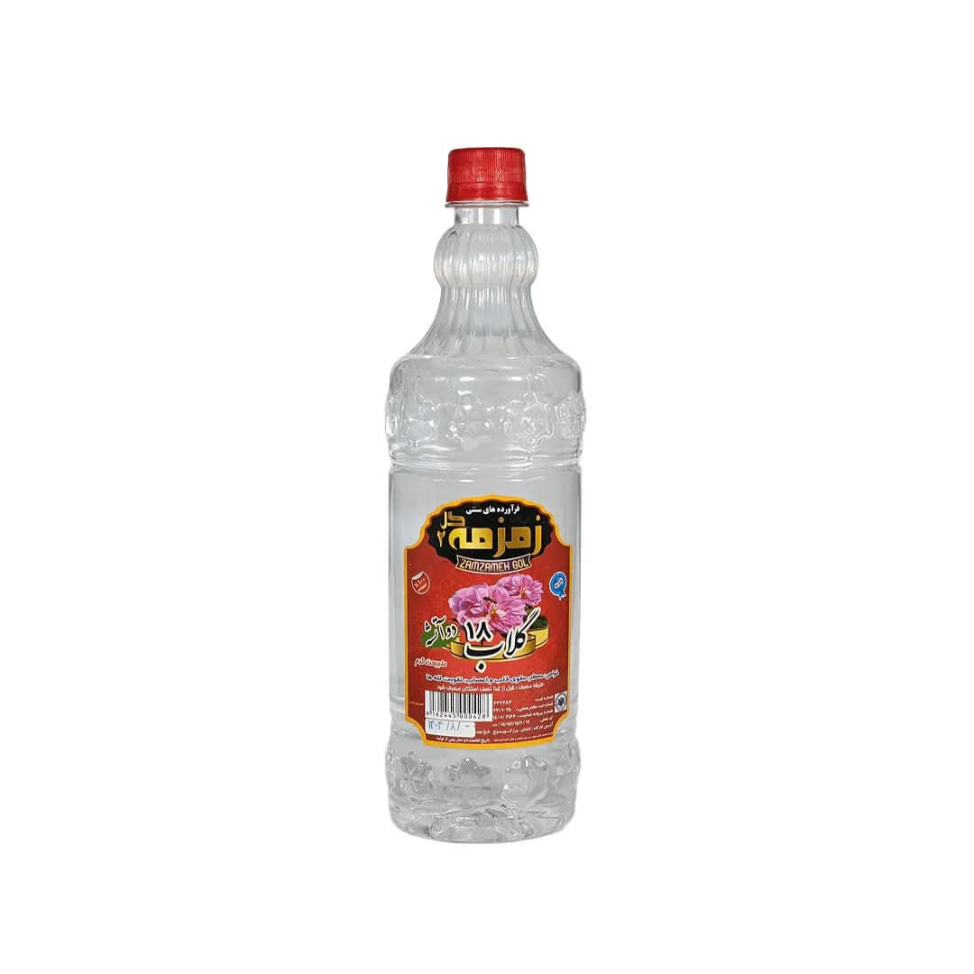 گلاب 18 کیلو گل دو آتشه 1 لیتری زمزمه کاشان