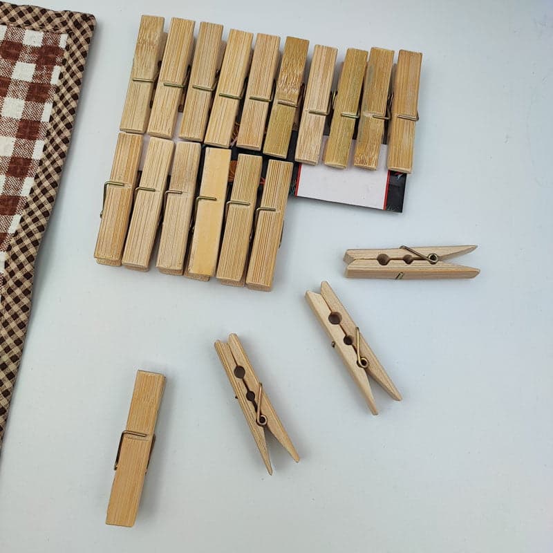 گیره لباس بامبو T -137 — تصویر ۲