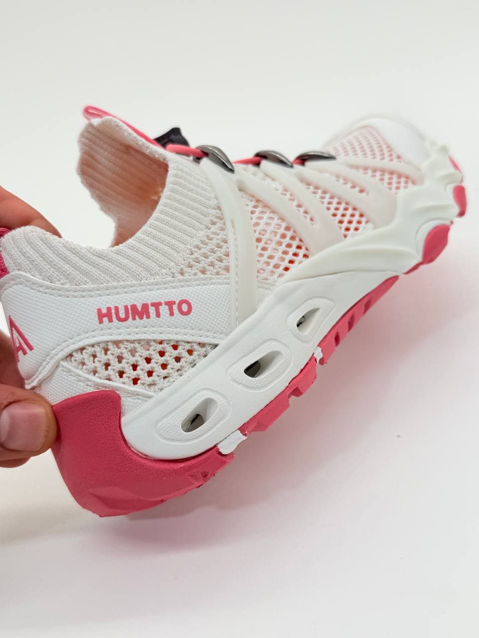 کفش هامتو آبنوردی سفید صورتی Hamto white pink diving shoes — تصویر ۷