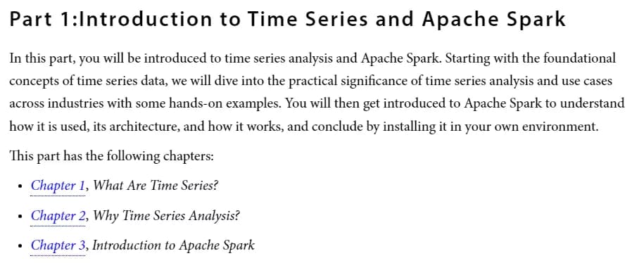 کتاب Time Series Analysis with Spark — تصویر ۲