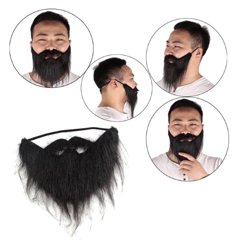 ابزار نمایشی ریش و سیبیل مصنوعی | تغییر چهره سریع و بامزه — تصویر ۲
