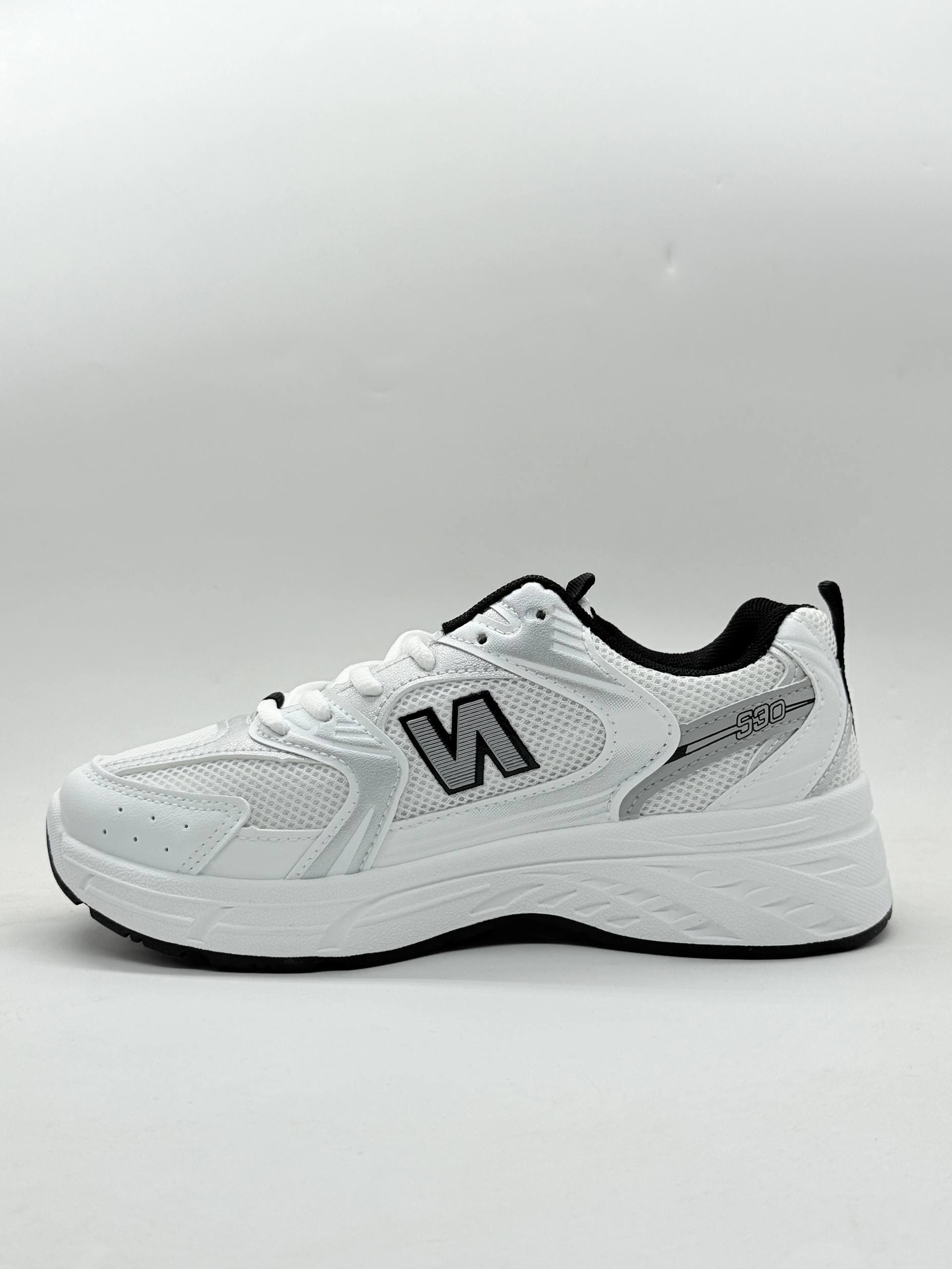 کفش نیوبالانس 530 سفید مشکی New Balance 530 white black Shoes — تصویر ۵