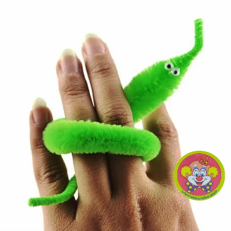کرم جادویی پشمالو (Twisty Worm) | تردستی ساده، هیجان‌انگیز و وایرال — تصویر ۲
