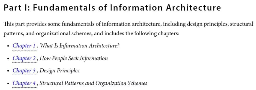 کتاب Designing Information Architecture — تصویر ۲