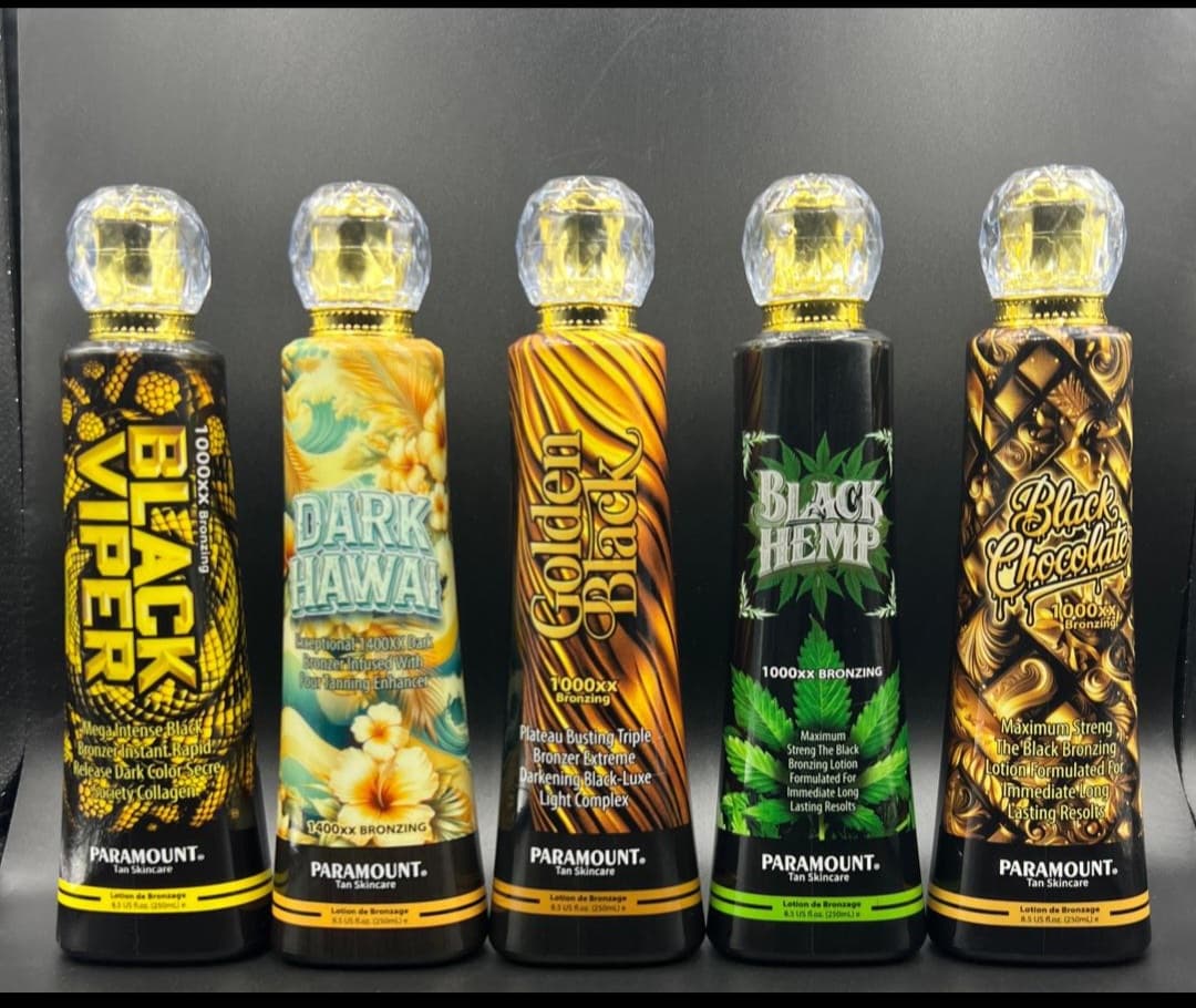لوسیون سولاریوم پارامونت 250 میل مدل Black Chocolate — تصویر ۳