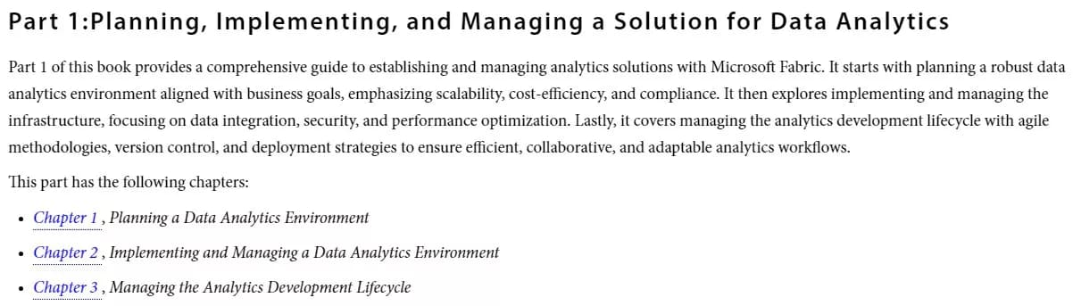 کتاب Implementing Analytics Solutions Using Microsoft Fabric—DP-600 Exam Study Guide — تصویر ۲