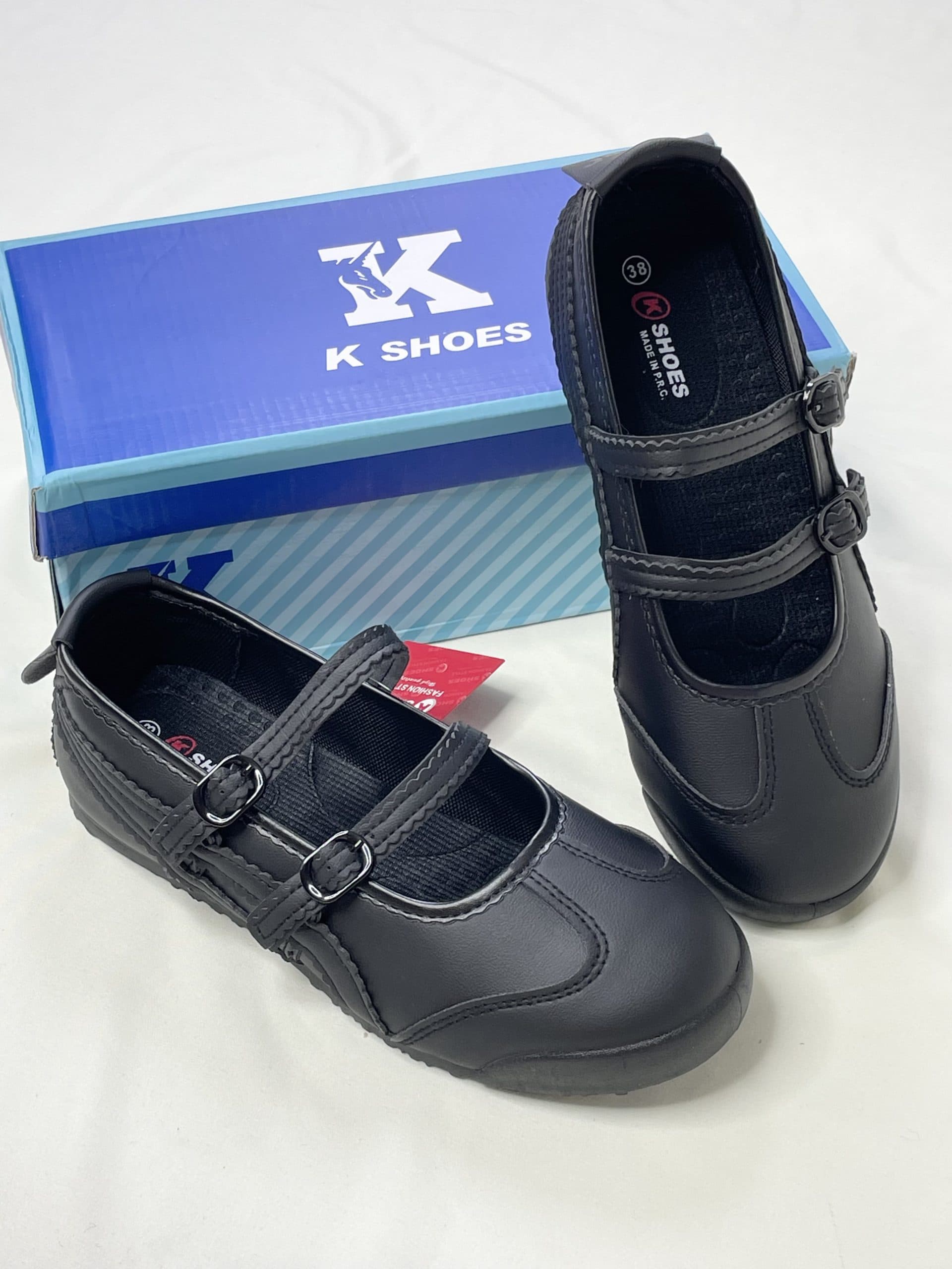 کتونی اسیکس بالرین تمام مشکی asics ballerina allblack sneakers — تصویر ۲