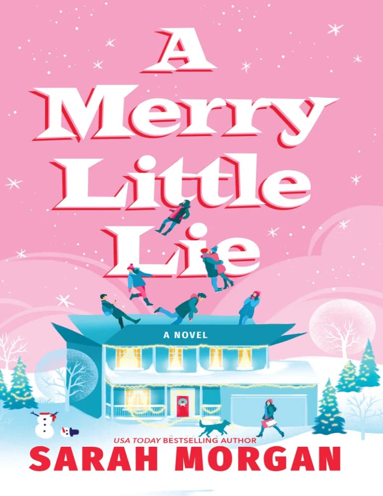کتاب A Merry Little Lie (یک دروغ کوچک شاد) اثر Sarah Morgan نسخه انگلیسی PDF