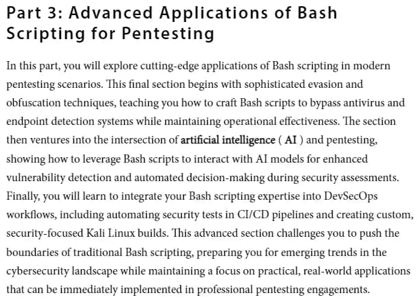 کتاب Bash Shell Scripting for Pentesters — تصویر ۴
