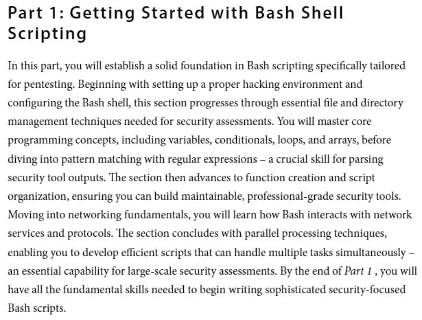 کتاب Bash Shell Scripting for Pentesters — تصویر ۲