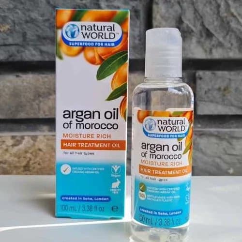 روغن آرگان نچرال ورلد سری Moisture Rich مدل مراکش حجم 100 میلی لیتر — تصویر ۲