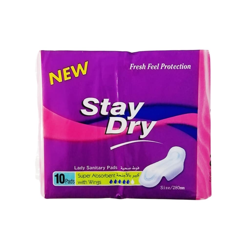 نوار بهداشتی stay dry بسته 10 عددی
