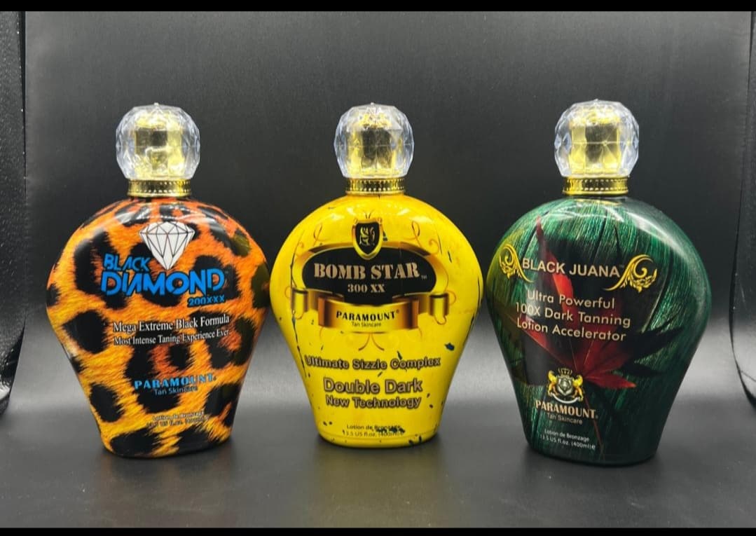 لوسیون سولاریوم پارامونت مدل بلک دایموند Black Diamond حجم 400 میل — تصویر ۳