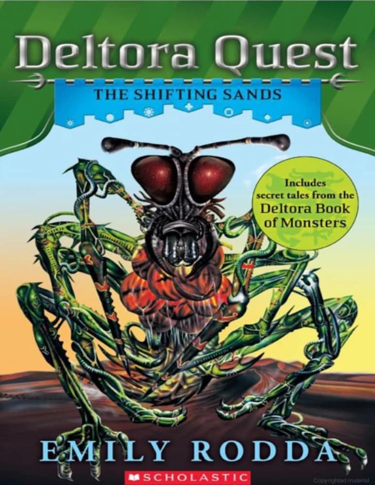 کتاب کوئست دلتورا: شن‌های روان (Deltora Quest: The Shifting Sands) نسخه انگلیسی PDF | امیلی رودا