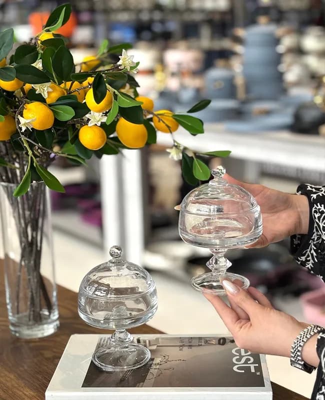 شکلات خوری پایه دار وارداتی کد KIT-1520 — تصویر ۳