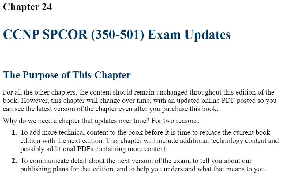 کتاب CCNP SPCOR 350-501 Official Cert Guide — تصویر ۴