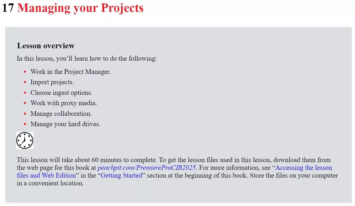 کتاب Adobe Premiere Pro Classroom in a Book 2025 Release — تصویر ۴