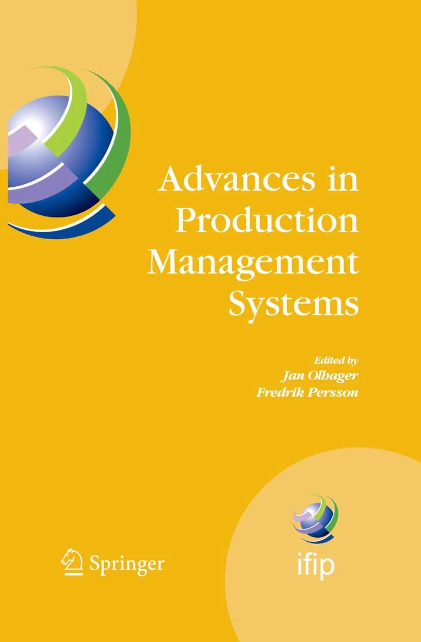 کتاب Advances in Production Management Systems: International (پیشرفت‌ها در سیستم‌های مدیریت تولید: بین‌المللی …) نسخه انگلیسی PDF | اولهاگر