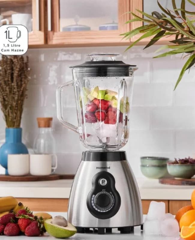 مخلوط کن رومیزی 500 واتی هومند کد 1920H — تصویر ۳