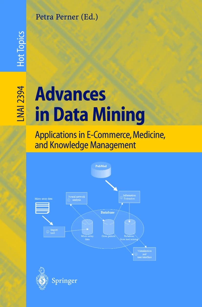کتاب Advances in Data Mining: Applications in Medicine, Web (پیشرفت‌ها در داده‌کاوی: کاربردها در پزشکی، وب و …) نسخه انگلیسی PDF | پترا پرنر