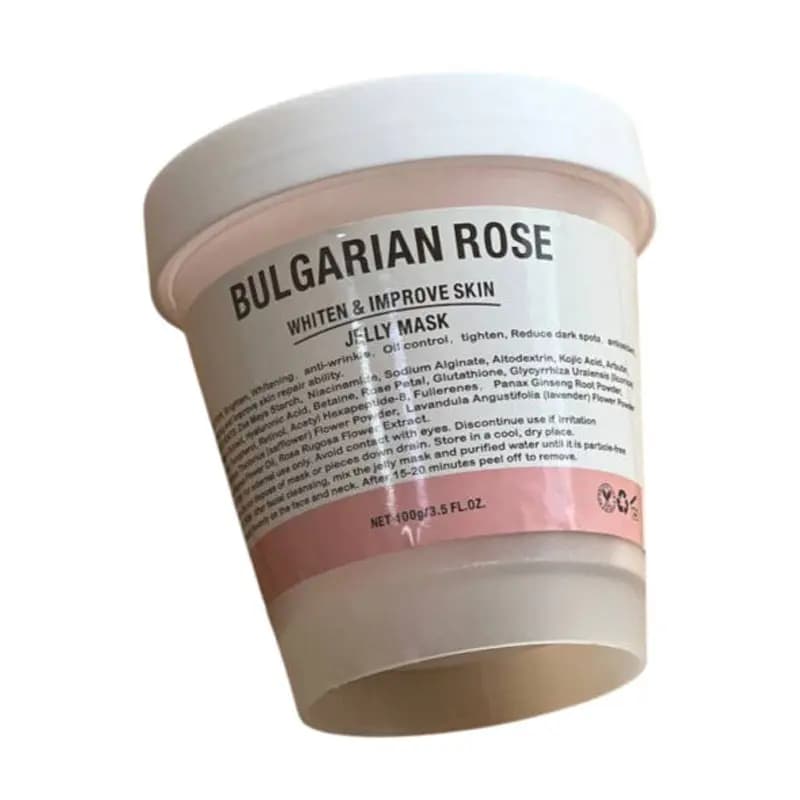 ماسک هیدروژلی گل رز دکتر مینایر 100 گرم — تصویر ۵