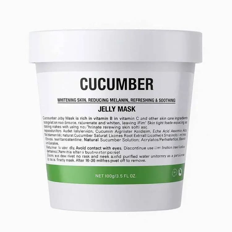 ماسک هیدروژلی خیار دکتر مینایر 100 گرم