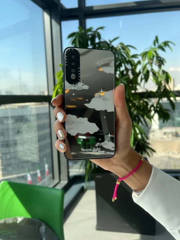 قاب آینه ای طرح ابر گوشی سامسونگ A13 — تصویر ۵