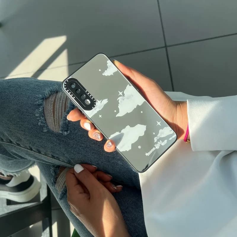 قاب آینه ای طرح ابر گوشی سامسونگ A13