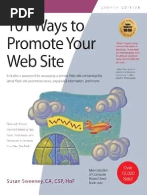 کتاب 101 Ways to Promote Your Web Site, Eighth Edition: Filled (۱۰۱ روش برای تبلیغ وب‌سایت شما، ویرایش هشتم: سرشار از …) نسخه انگلیسی PDF | سوزان سوئینی