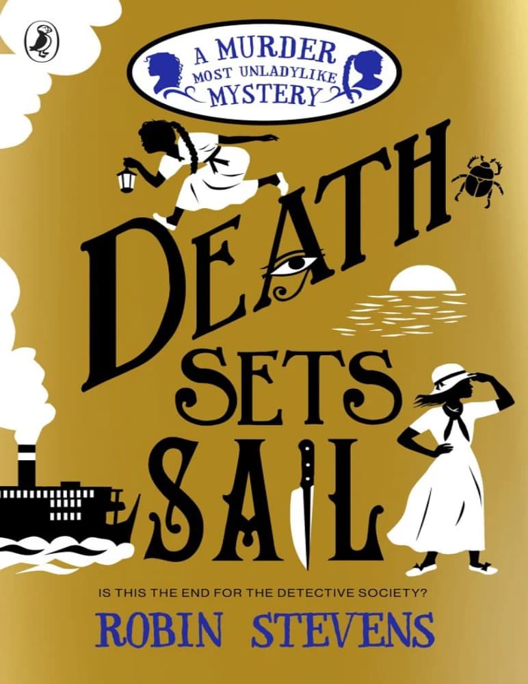 کتاب مرگ بادبان‌ها را می‌کشد (Death Sets Sail) نسخه انگلیسی PDF | رابین استیونز