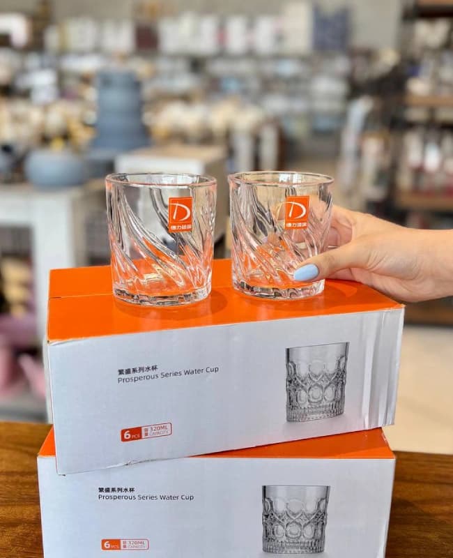 نیم لیوان Deli Glass وارداتی کد KIT-1368 — تصویر ۲